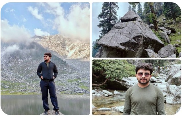 Rahul Verma at Kareri Lake trek